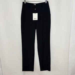 Billie The Label NEW Black Connie Trouser Pants Size 6 NWT